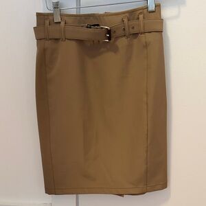 Prada Sport Vintage Tan Skirt with Belt